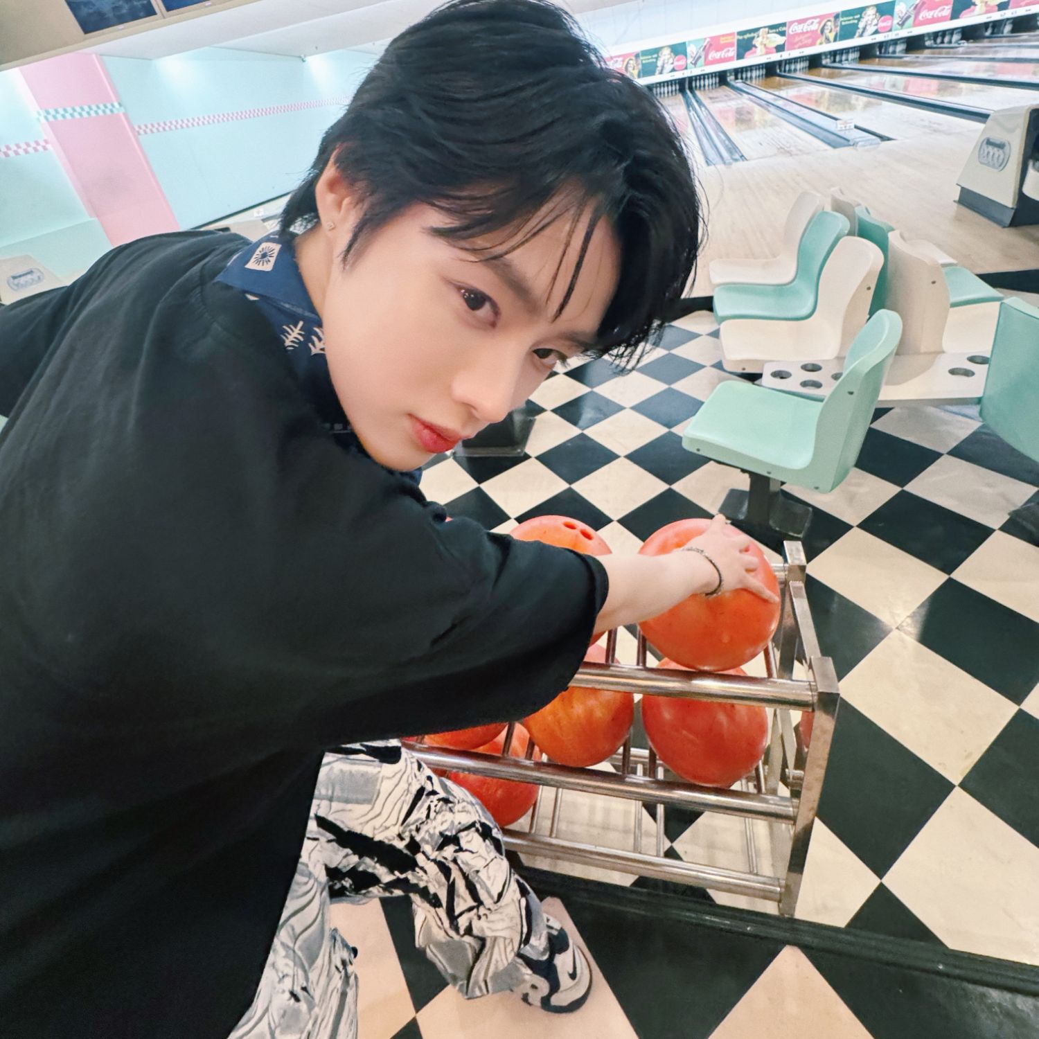 A moment captured by Hanbin (TEMPEST)'s fan