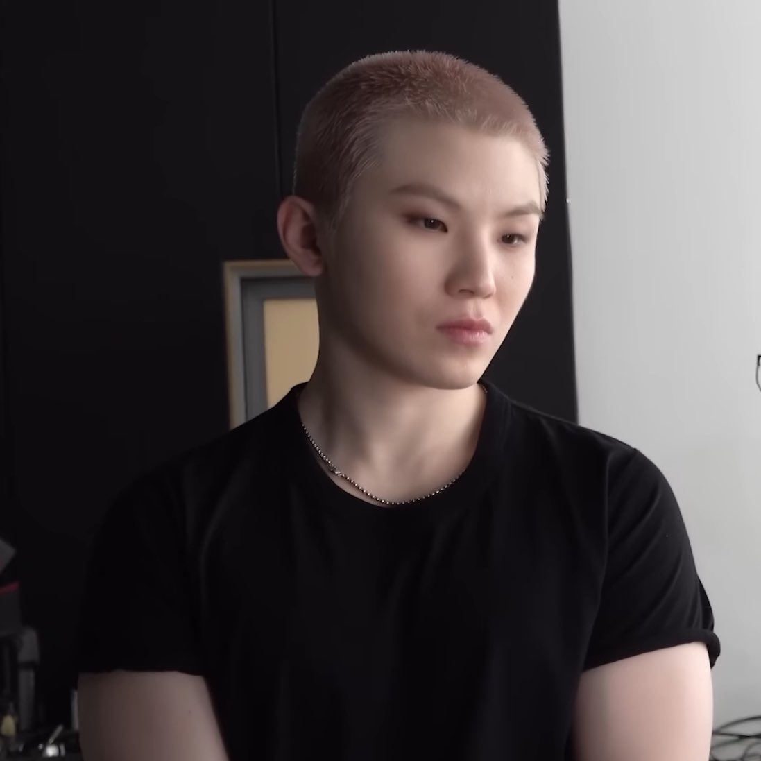 Recent activity shot of Woozi (SEVENTEEN)