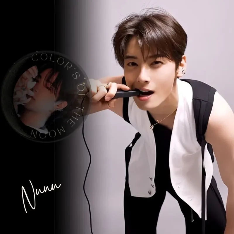 A moment captured by Eunwoo (ASTRO)'s fan