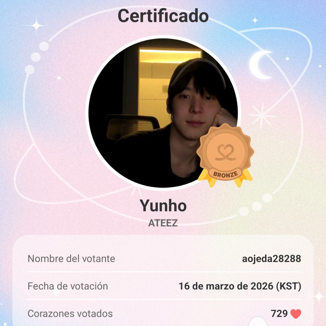 A moment captured by Yunho (ATEEZ)'s fan