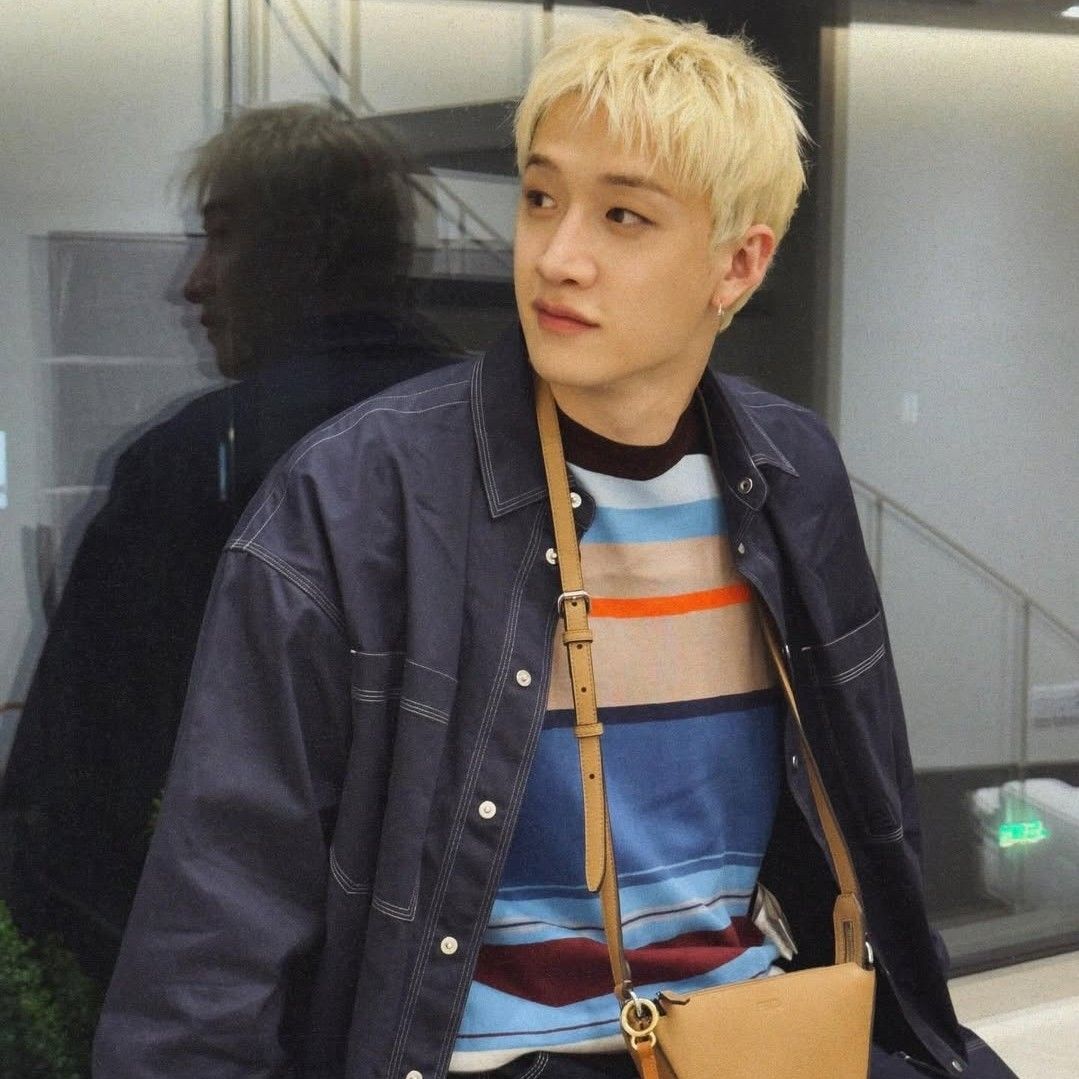 A moment captured by Bang Chan (Stray Kids)'s fan
