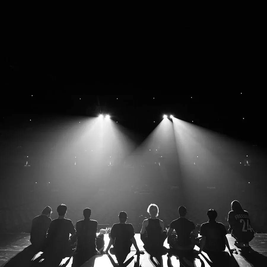 ATEEZの舞台裏ショット