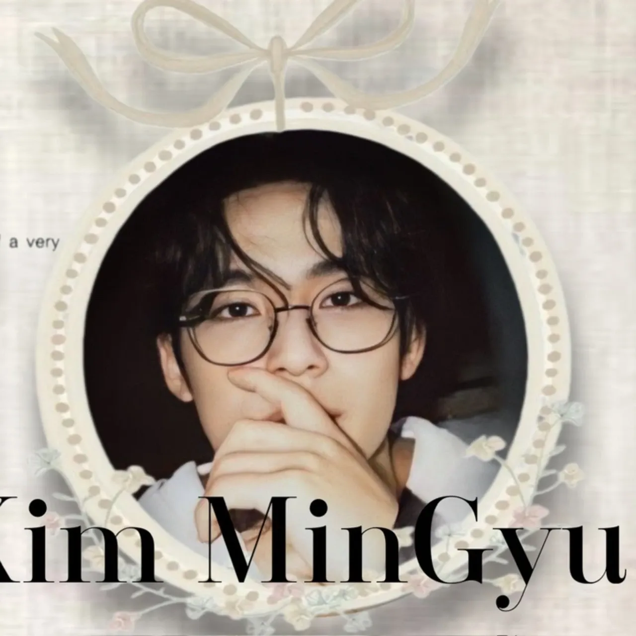 Behind-the-scenes cut of Mingyu (SEVENTEEN)