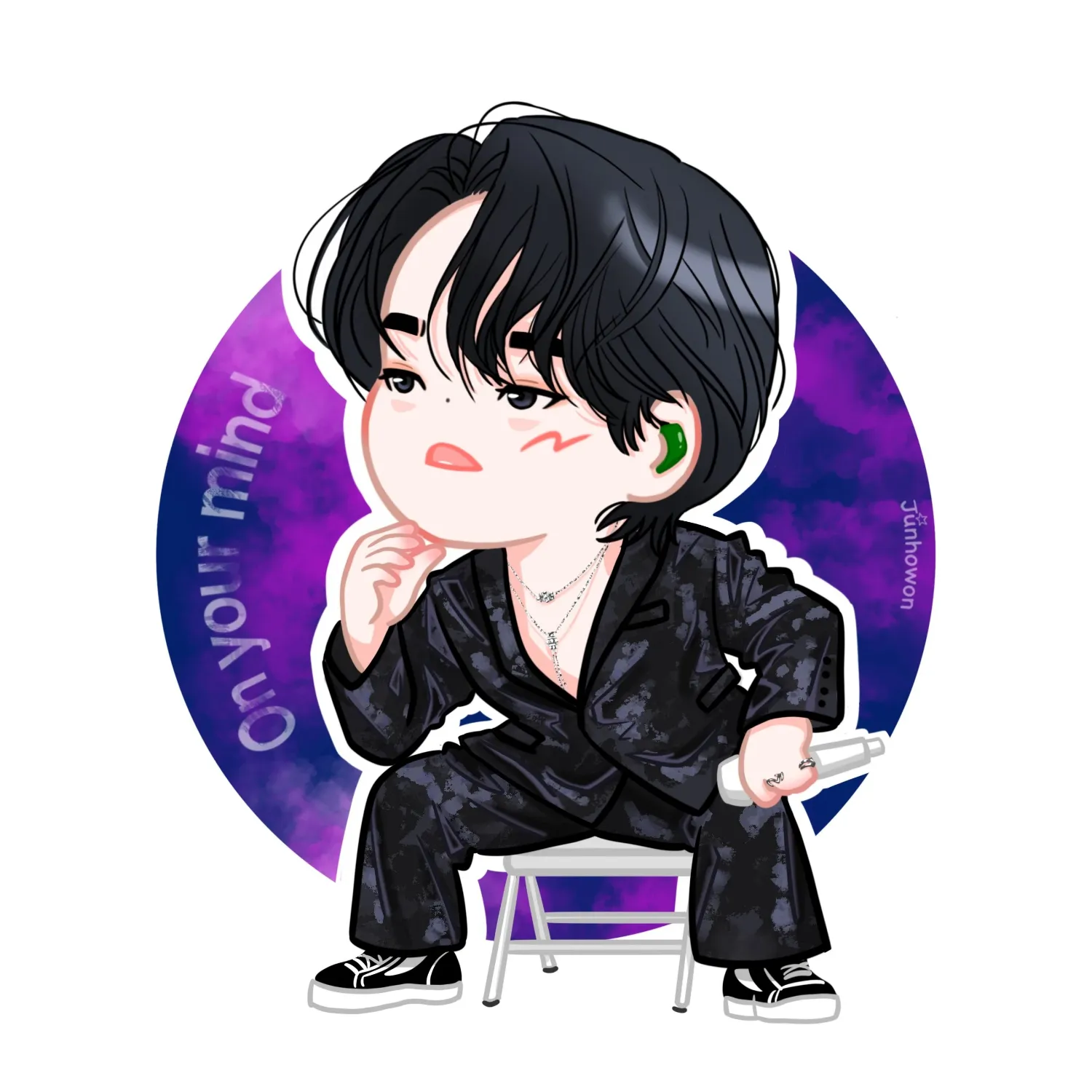 A moment captured by Junho (2PM)'s fan