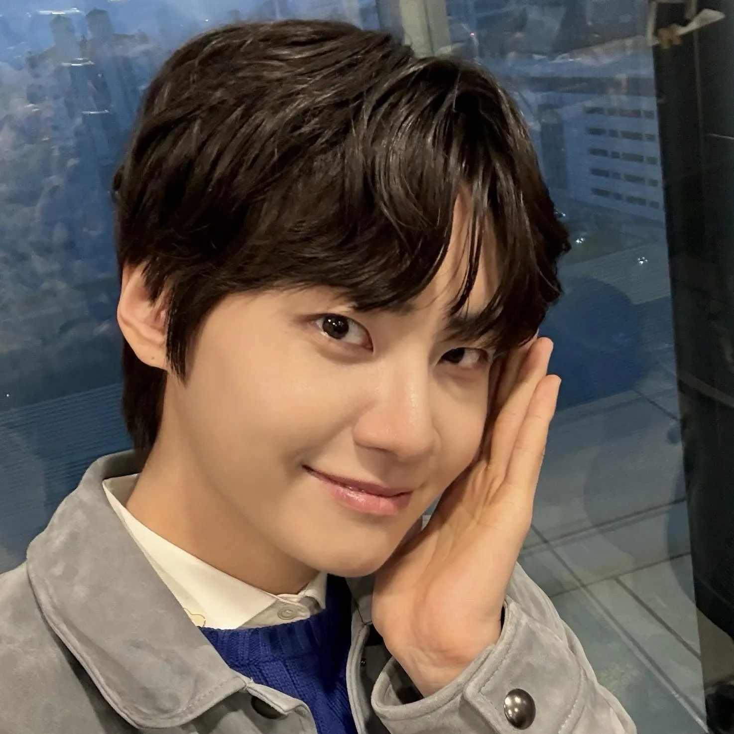 李鎭赫粉絲拍下的瞬間