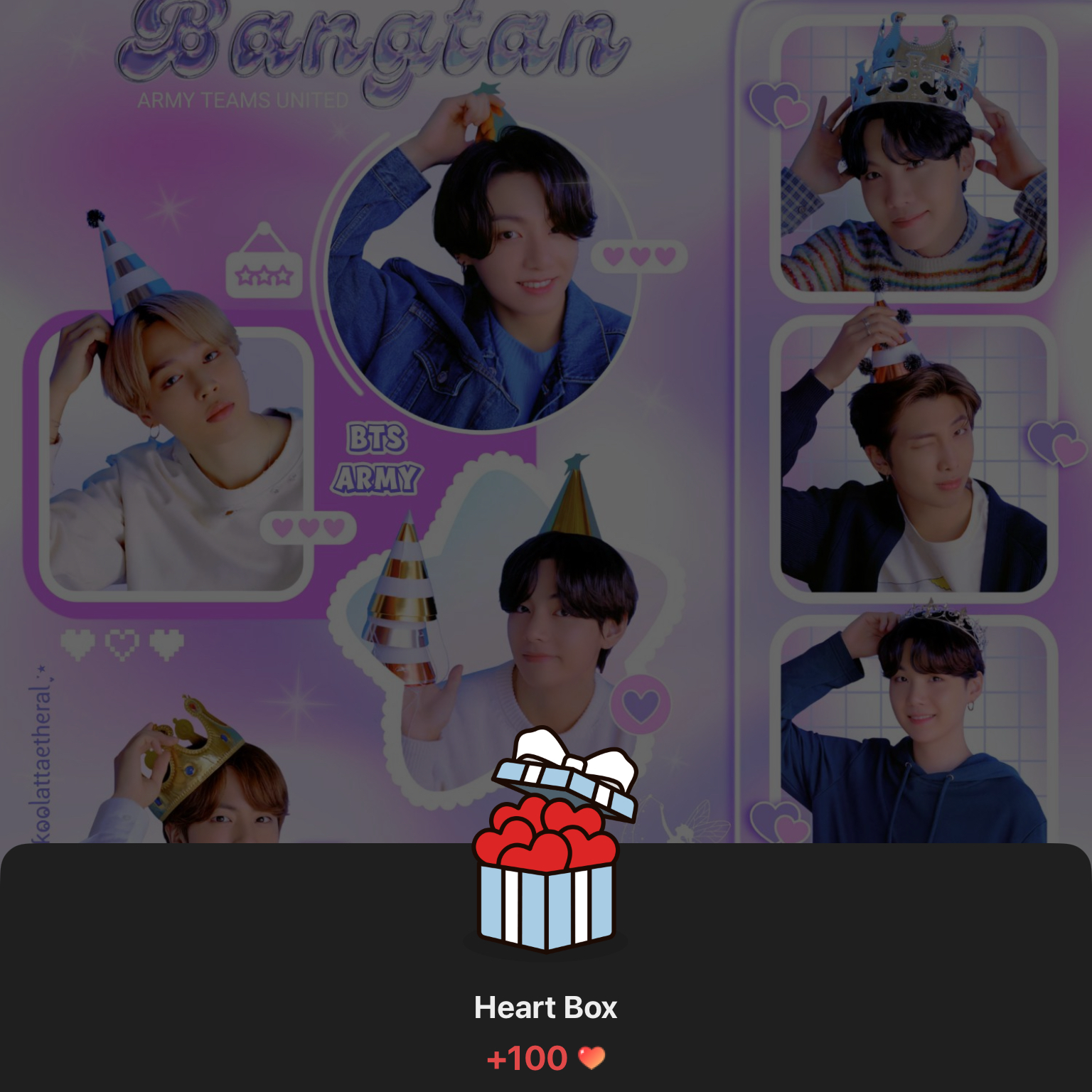 방탄소년단의 비하인드 컷