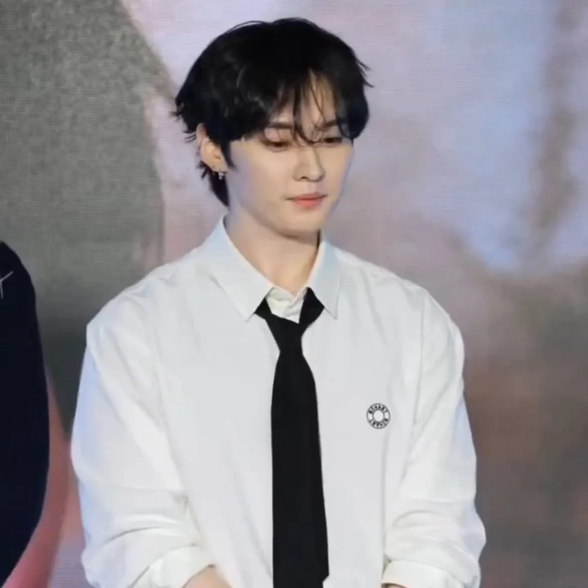 Recent activity shot of Lee Know (Stray Kids)