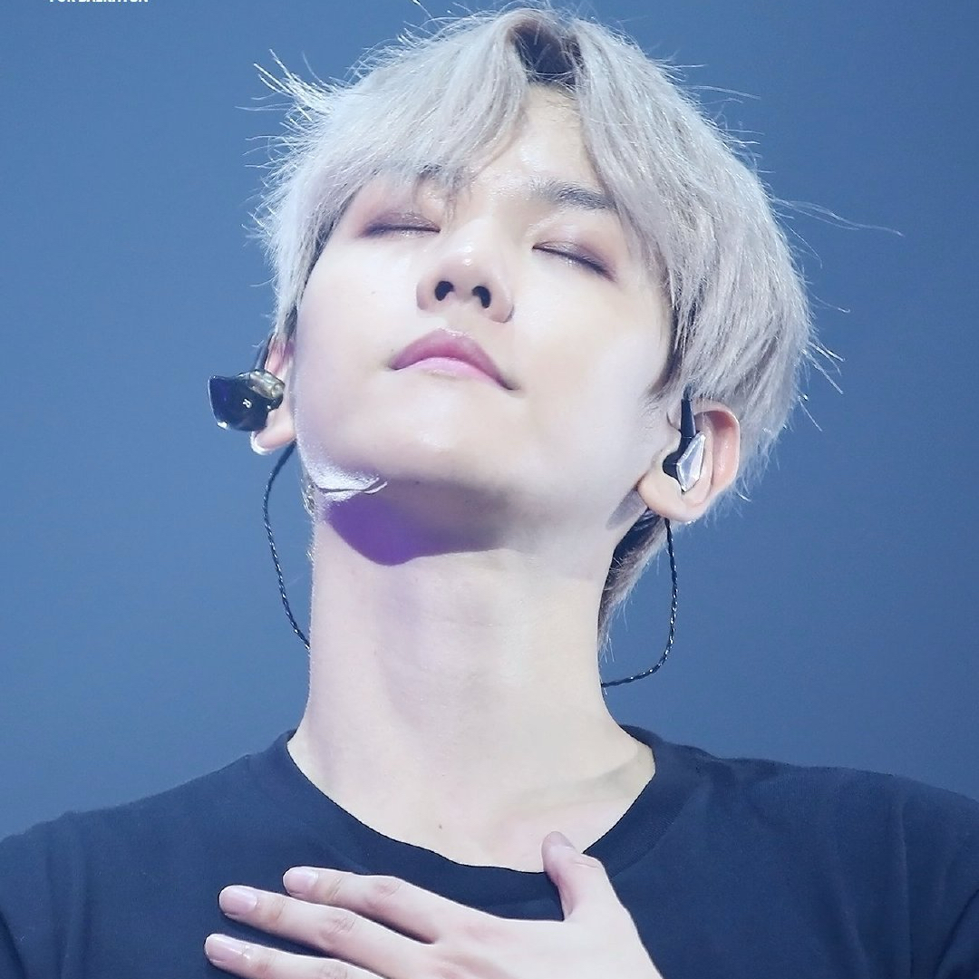 伯賢 (EXO)粉絲拍下的瞬間