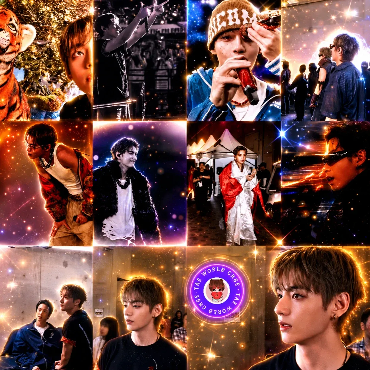 Momen yang diabadikan oleh penggemar V (BTS)