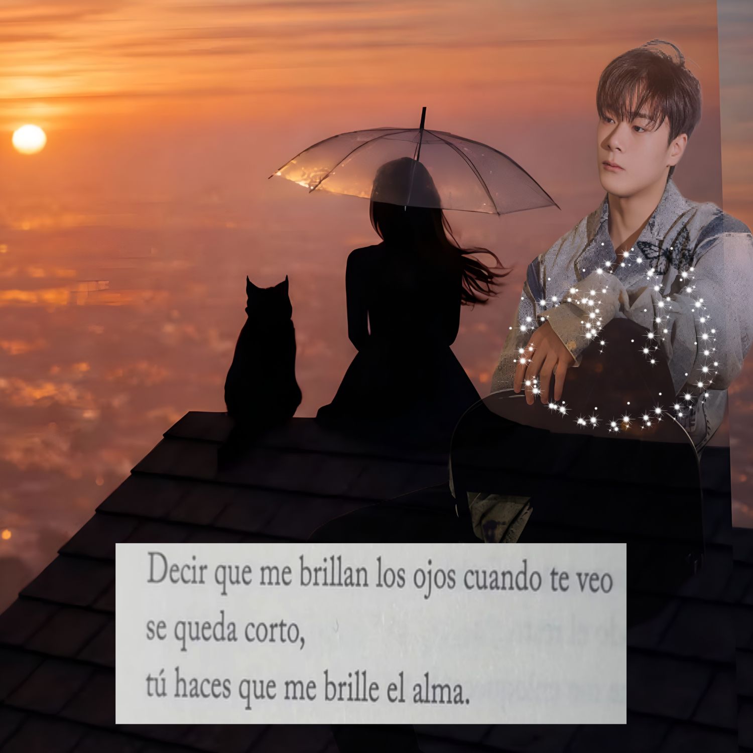 A moment captured by Moonbin (ASTRO)'s fan