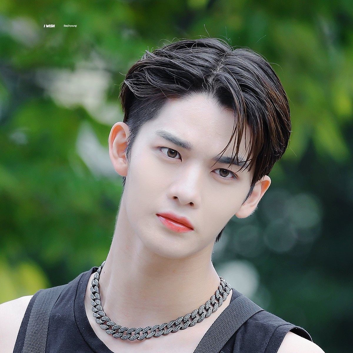 A moment captured by Bae Jinyoung's fan