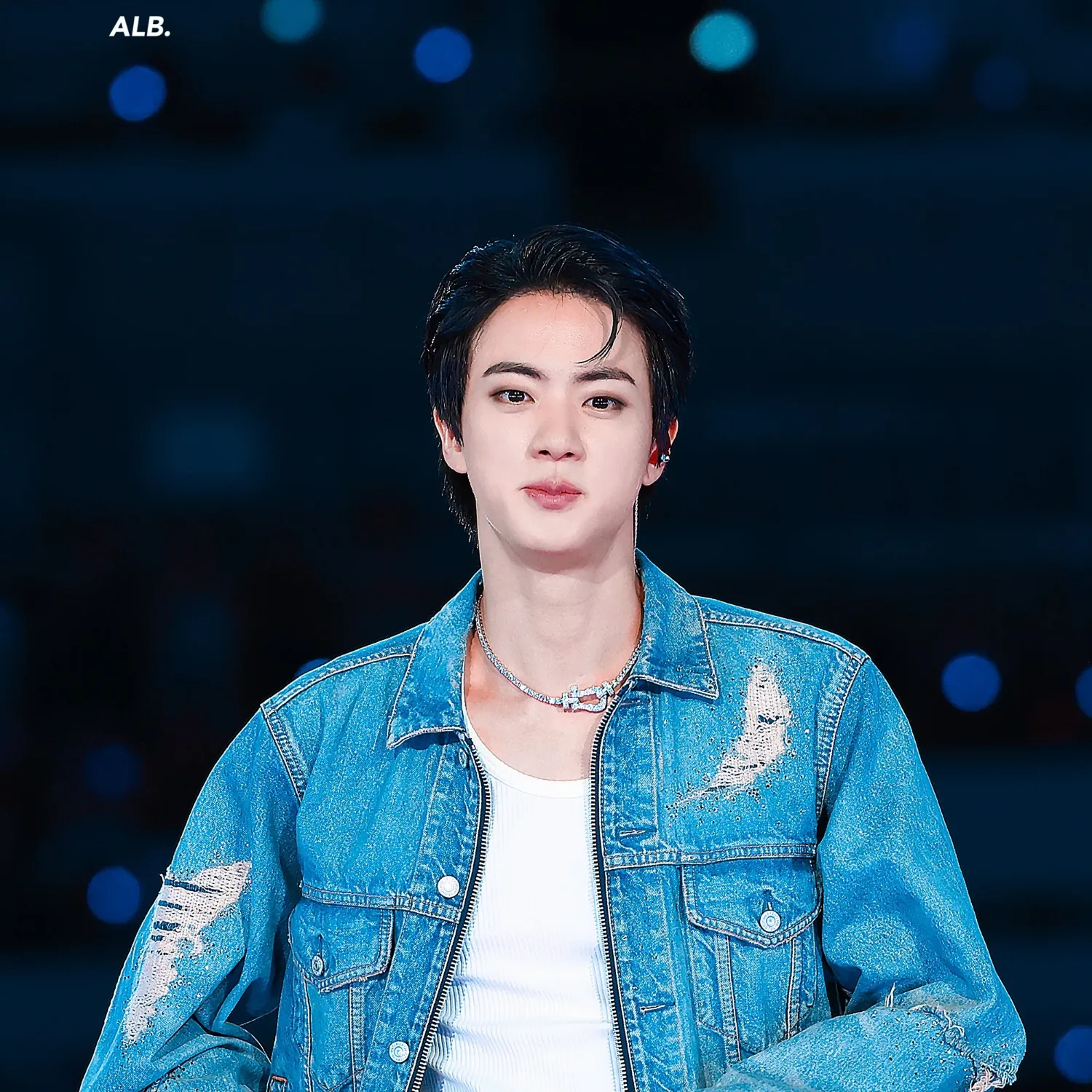 A moment captured by Jin (BTS)'s fan