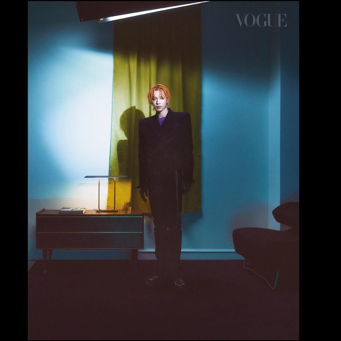 A moment captured by Taeyang (BIGBANG)'s fan