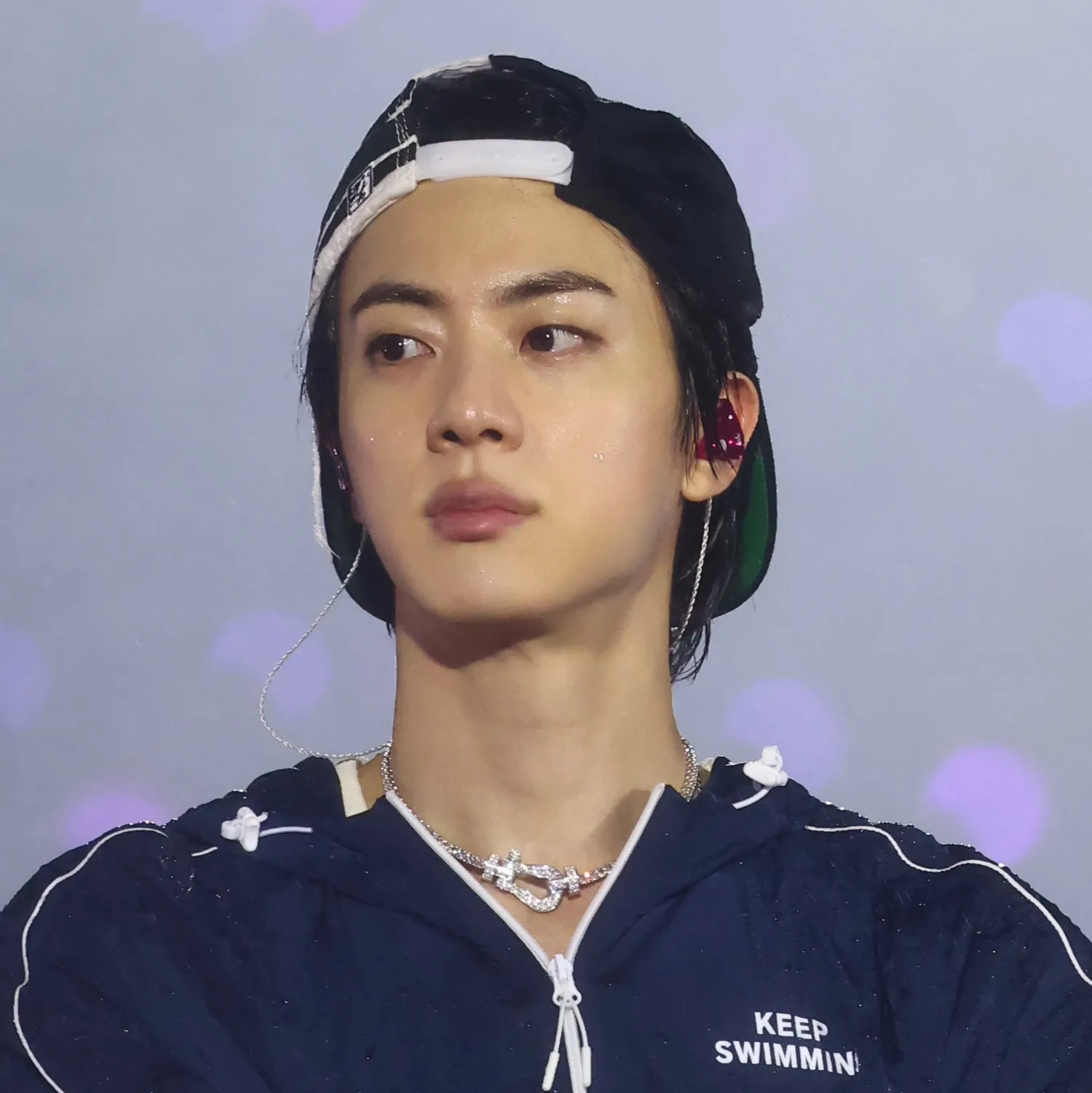 Momen yang diabadikan oleh penggemar Jin (BTS)