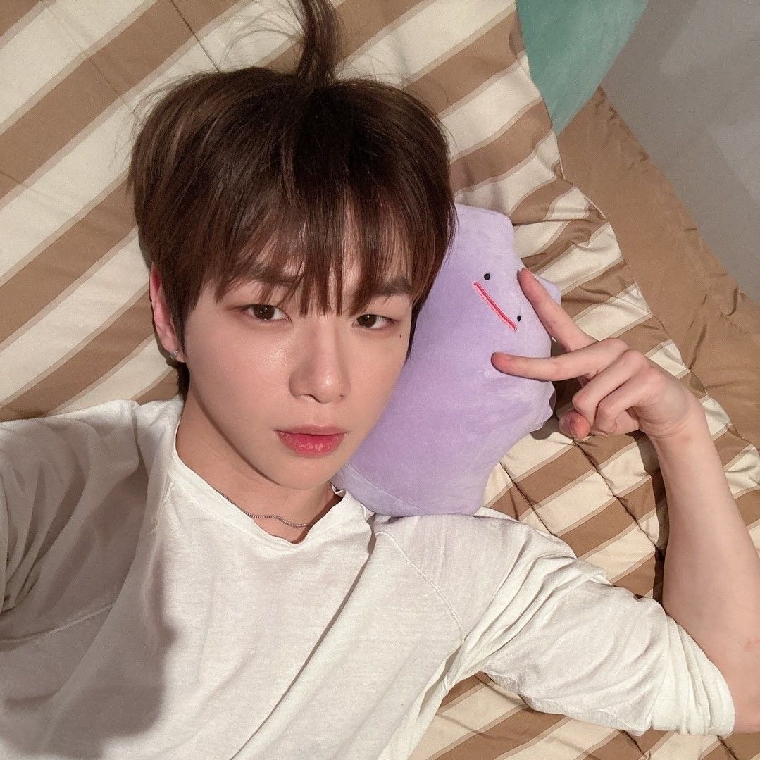 Recent activity shot of Kang Daniel