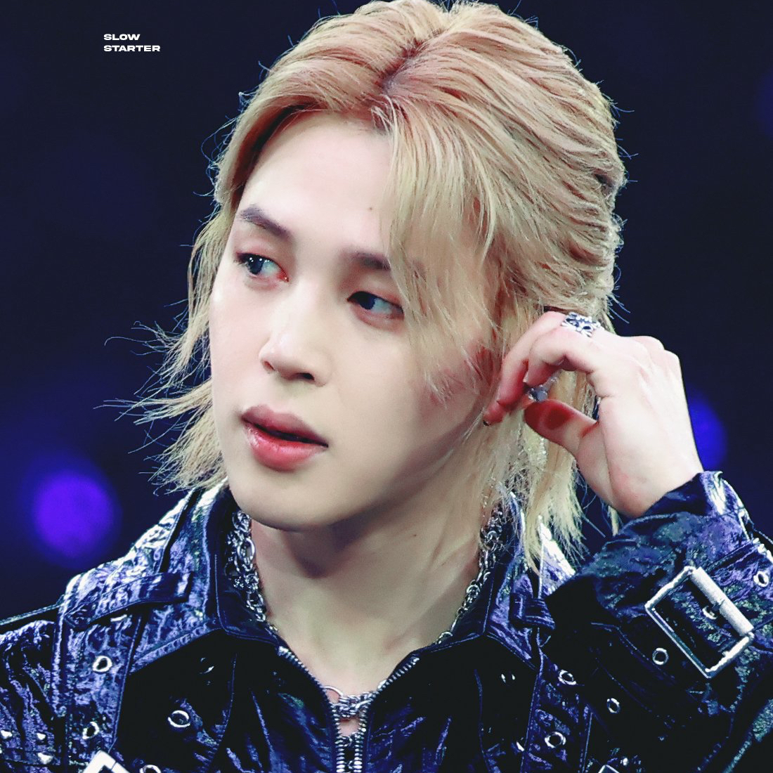 Recent activity shot of Jimin (BTS)