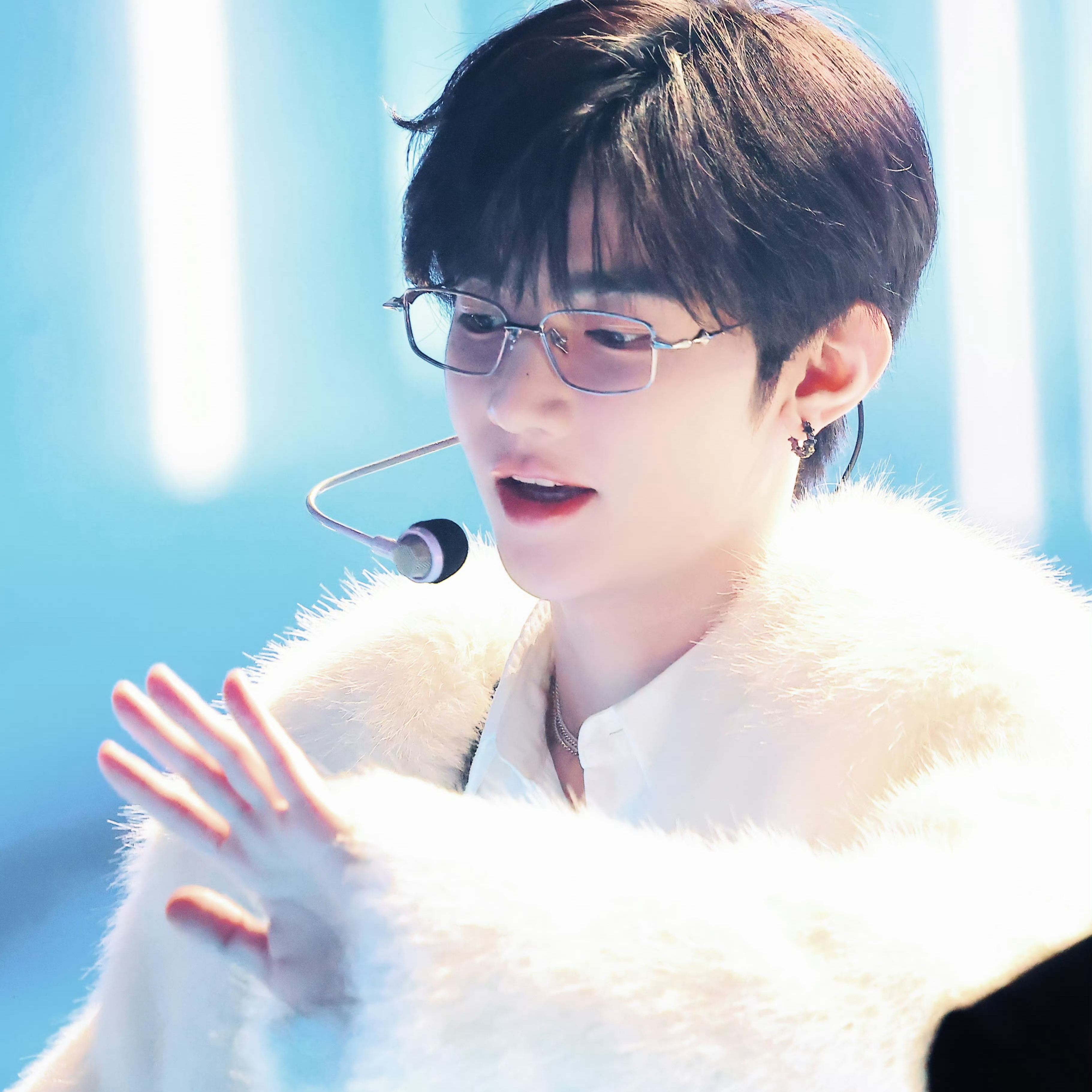 Recent activity shot of Zhang Hao (ZEROBASEONE)