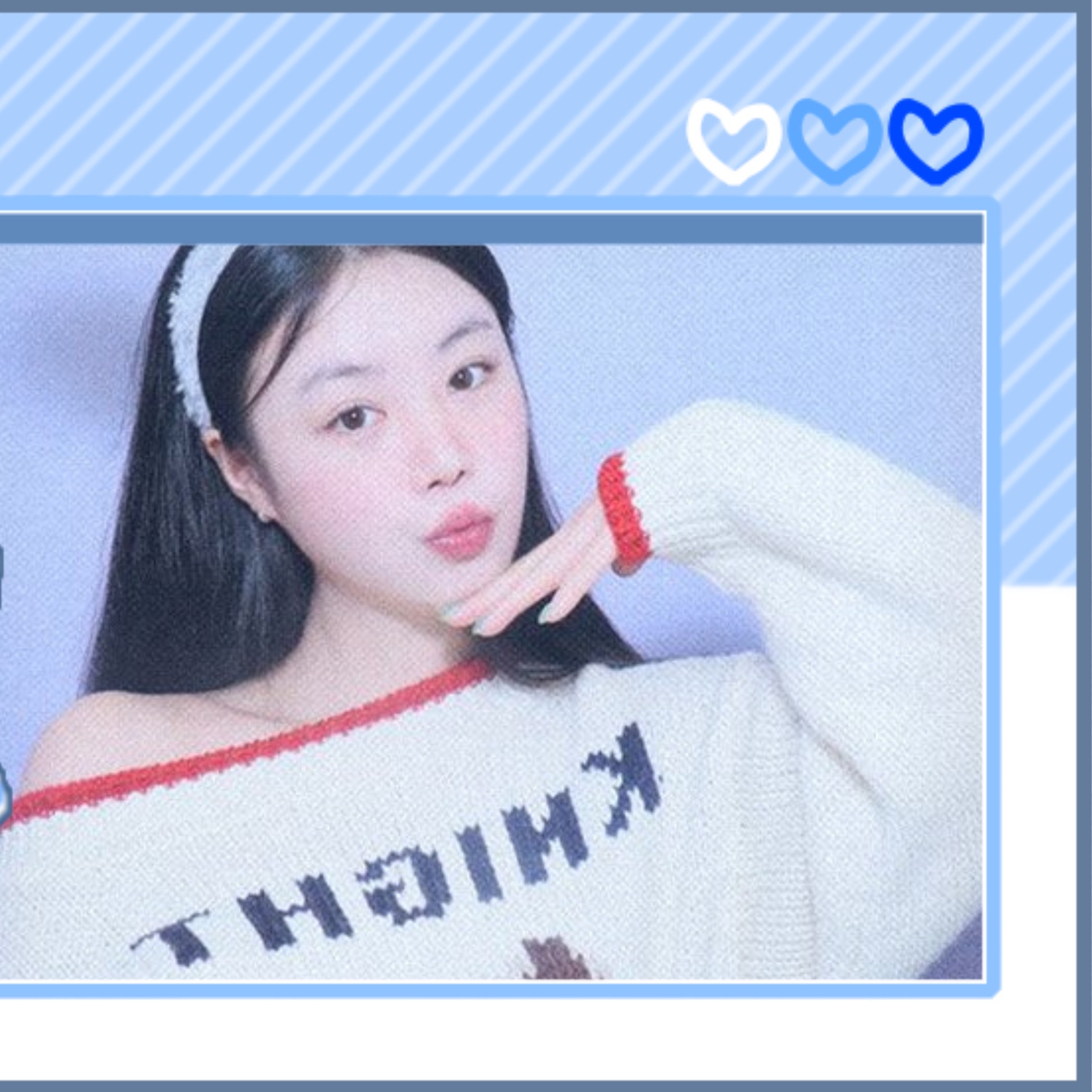 A moment captured by Soojin's fan