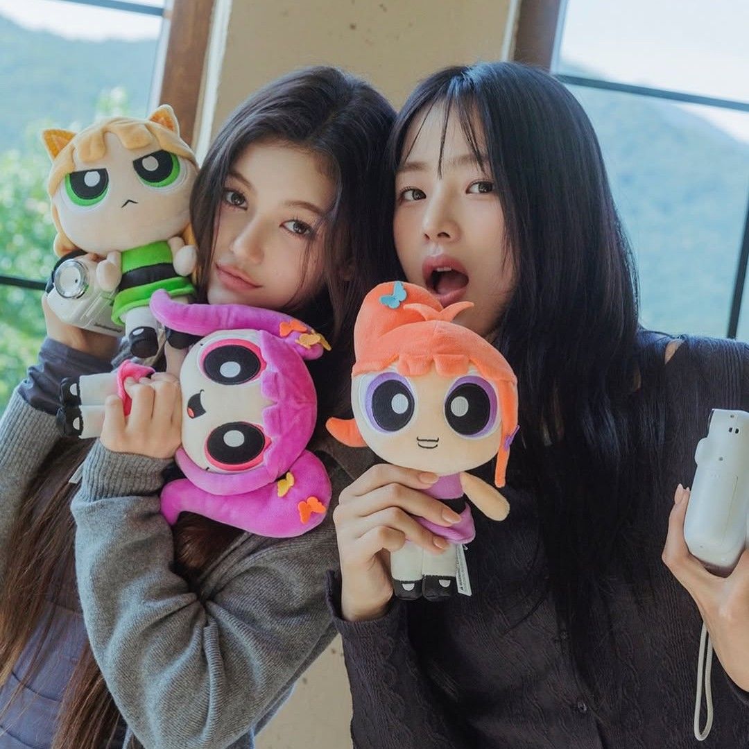 Recent activity shot of NewJeans