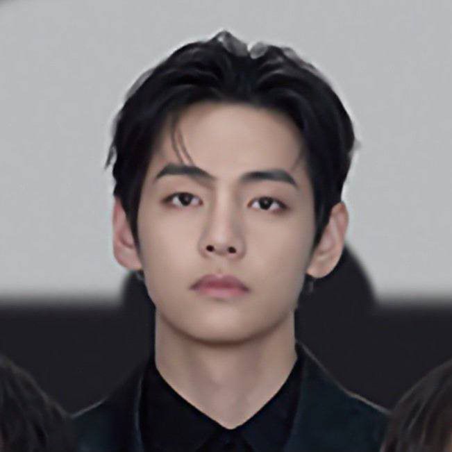 A moment captured by V (BTS)'s fan