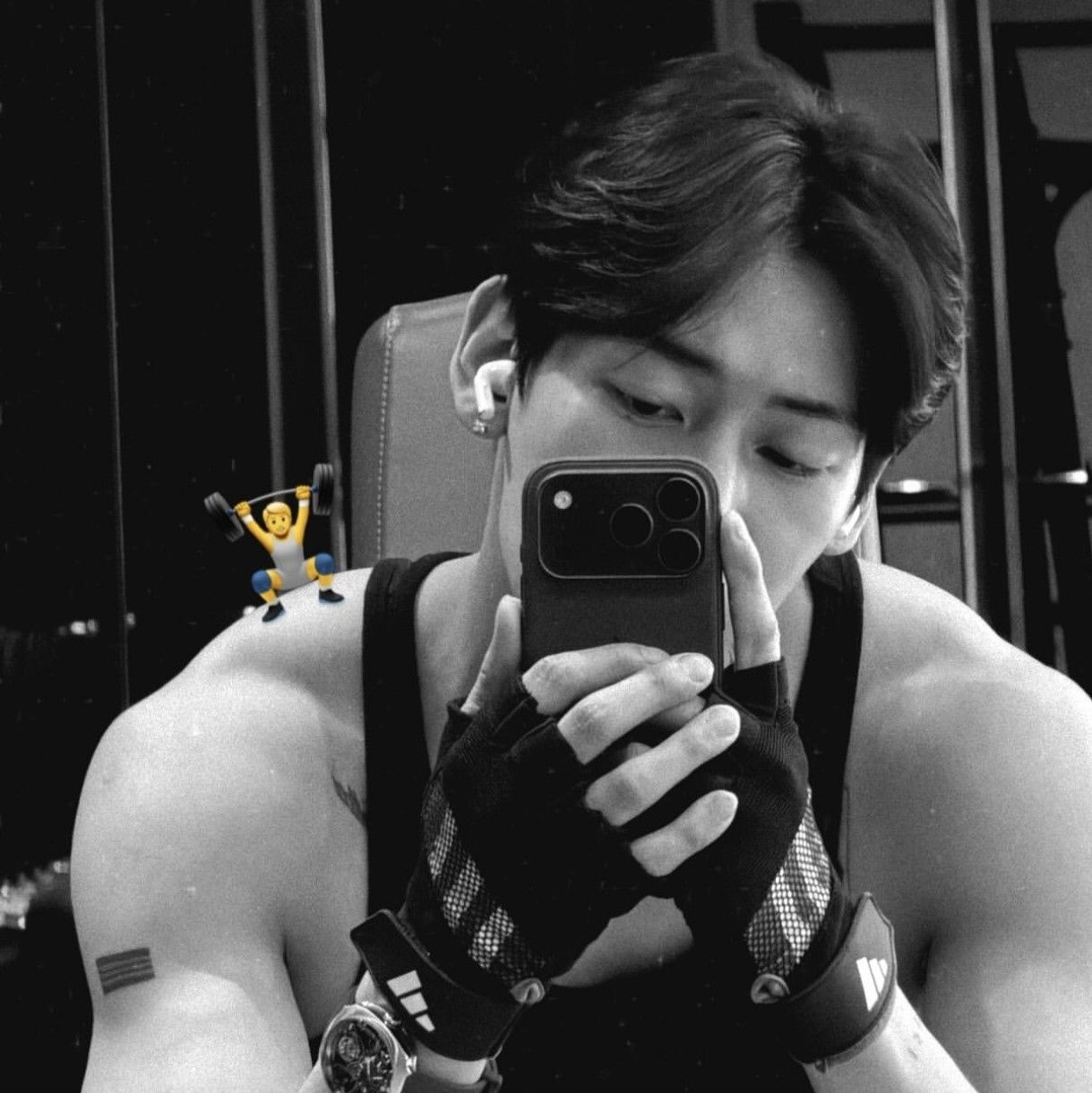 A moment captured by Bambam (GOT7)'s fan