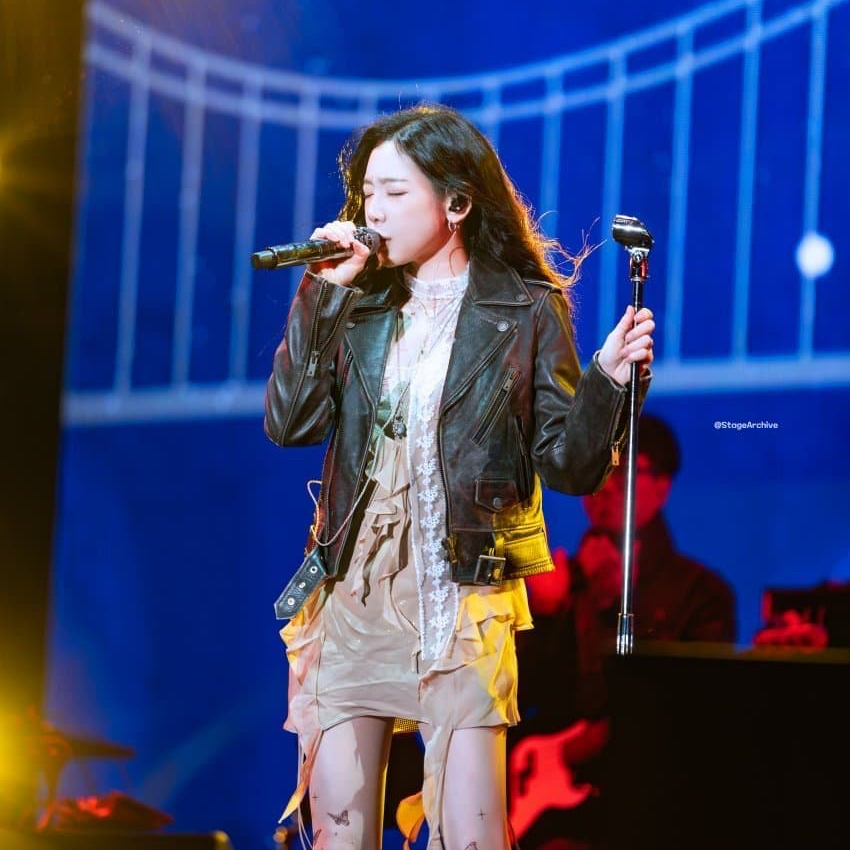 Momen yang diabadikan oleh penggemar Taeyeon (Girls' Generation)