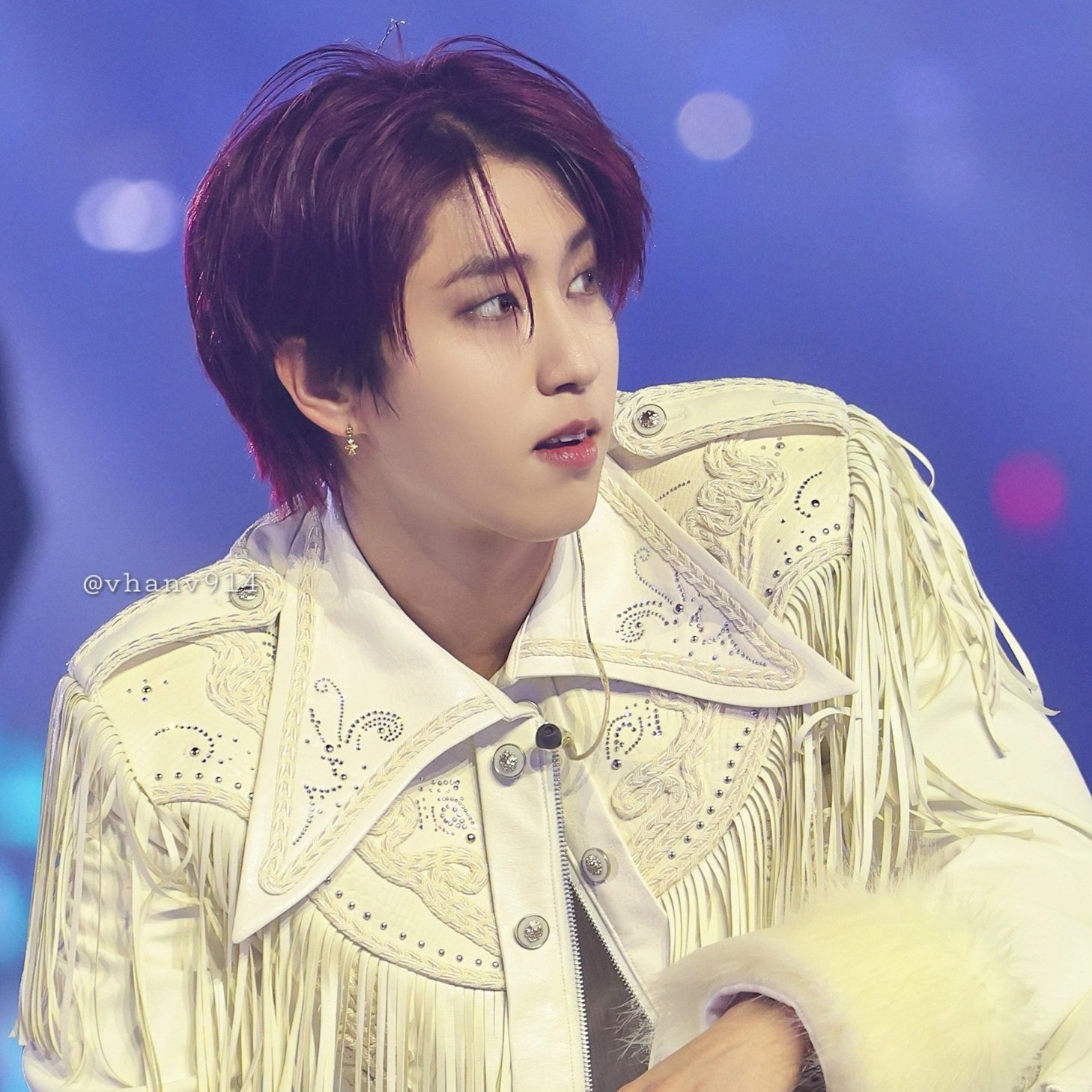 Recent activity shot of HAN (Stray Kids)