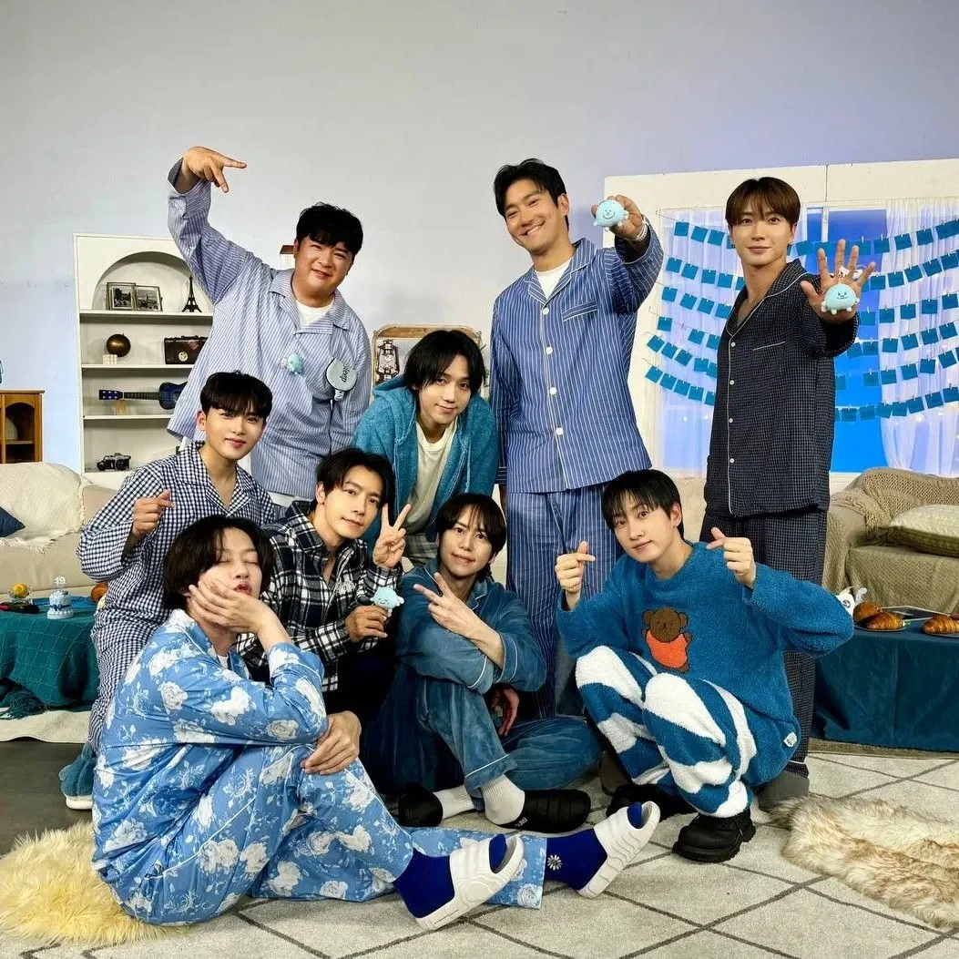 Momen yang diabadikan oleh penggemar Super Junior