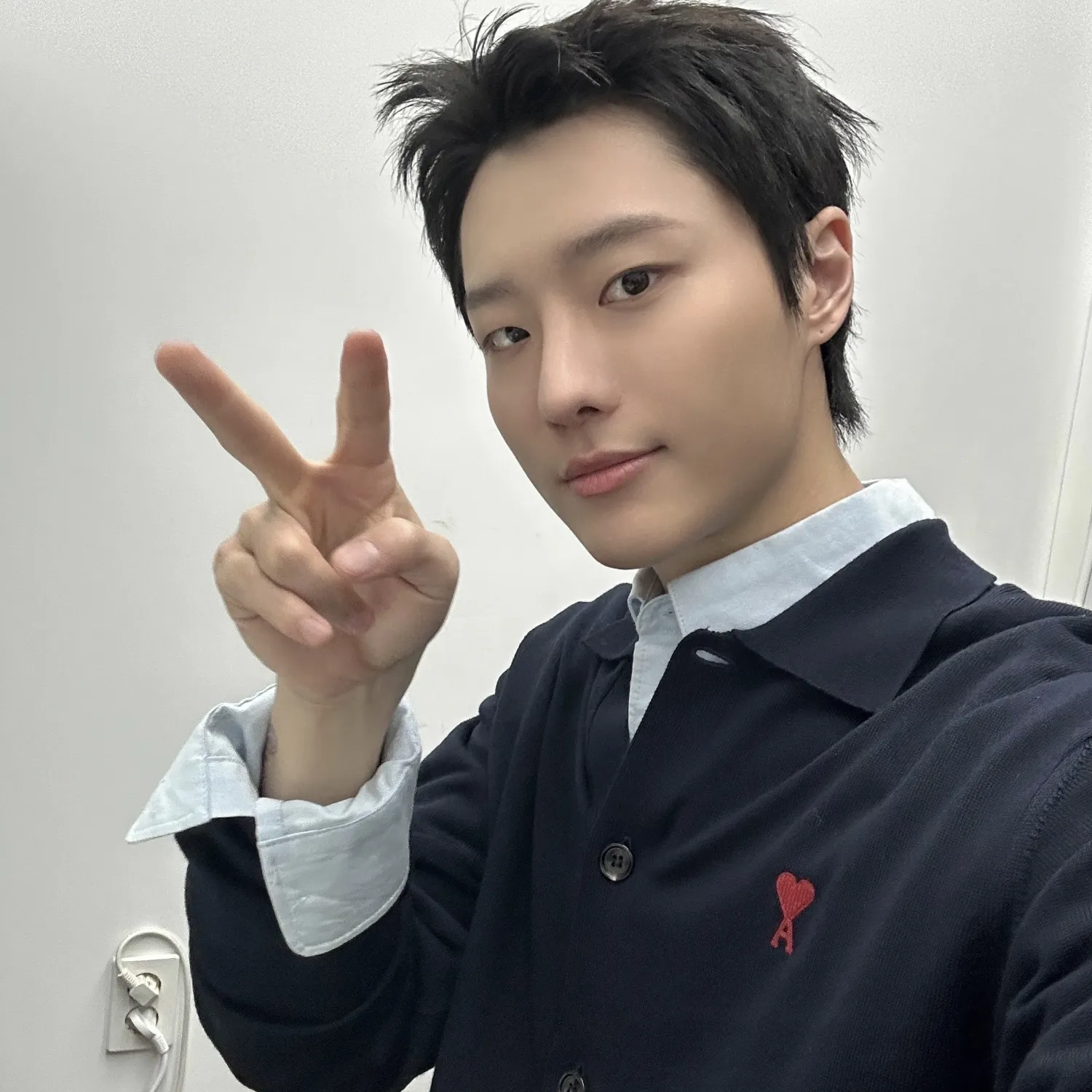 A moment captured by WOODZ's fan