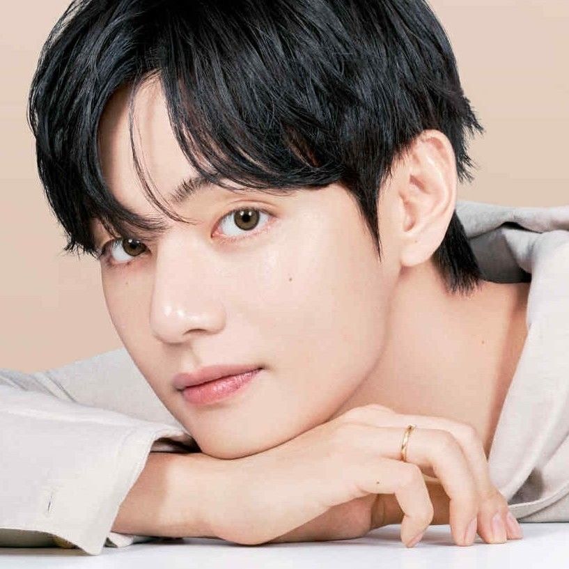 A moment captured by V (BTS)'s fan