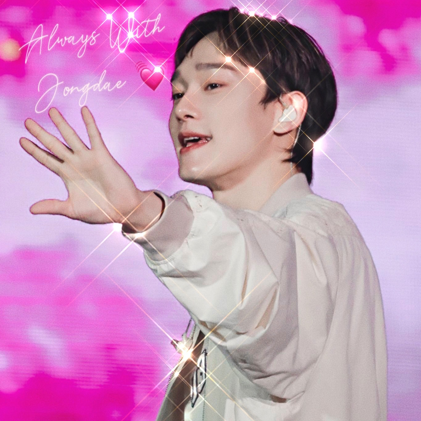 첸 (EXO)의 비하인드 컷