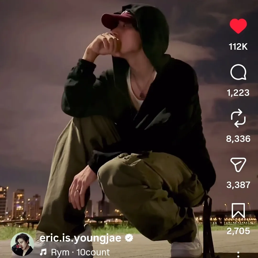 Behind-the-scenes cut of Eric (THE BOYZ)