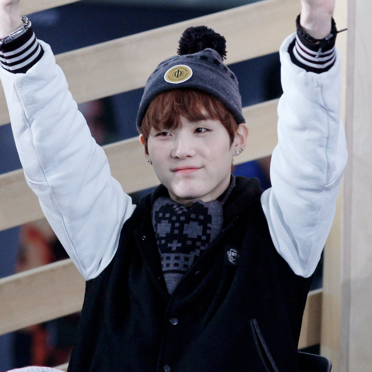 A moment captured by SUGA (BTS)'s fan
