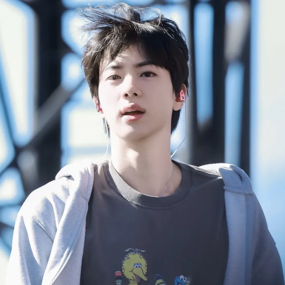 Momen yang diabadikan oleh penggemar Jin (BTS)