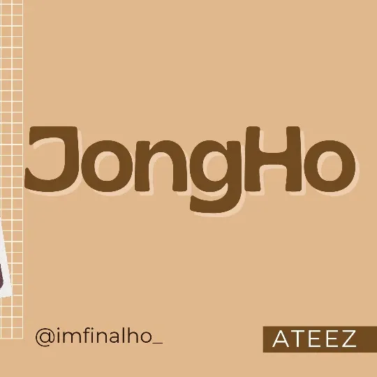 Recent activity shot of Jongho (ATEEZ)