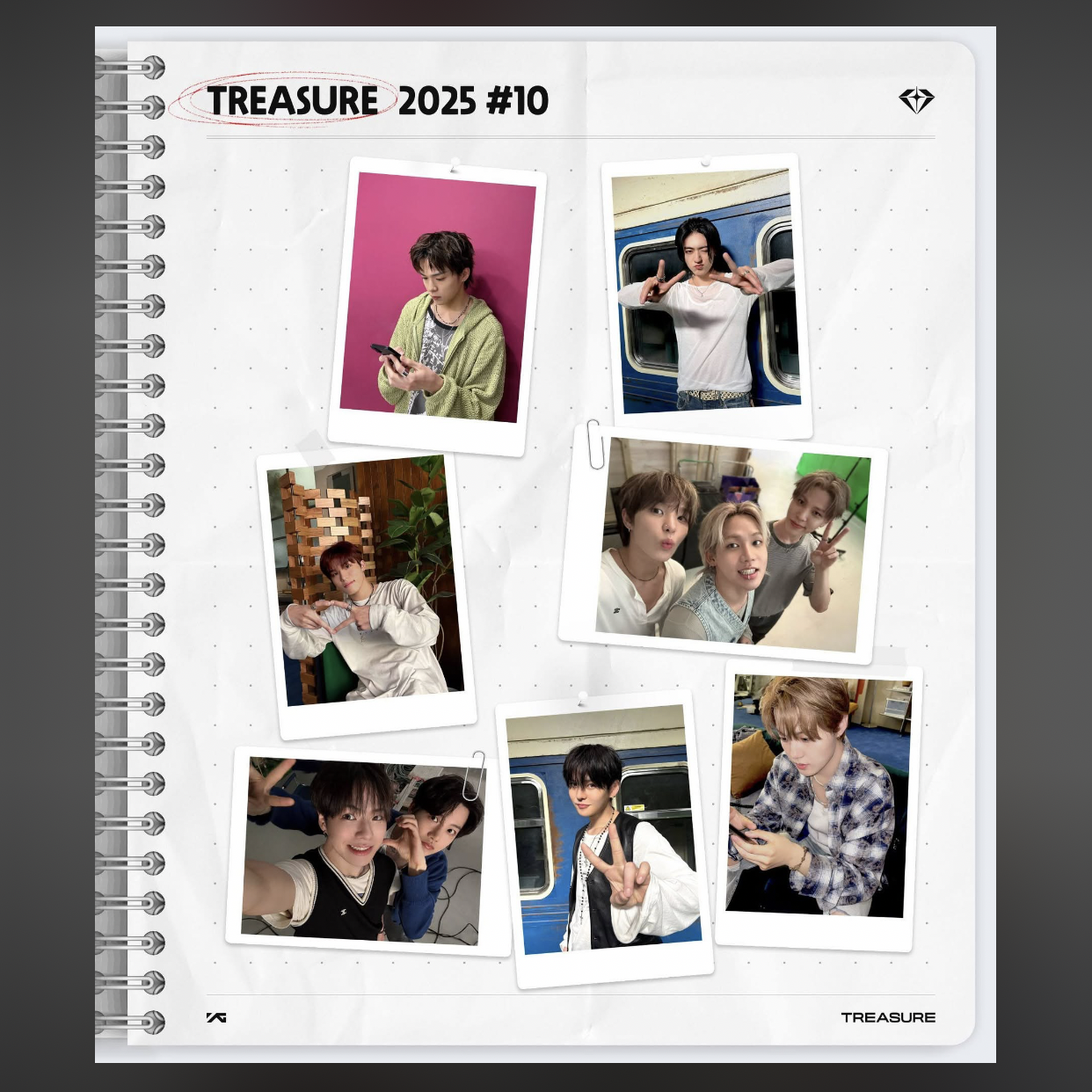 TREASURE의 비하인드 컷