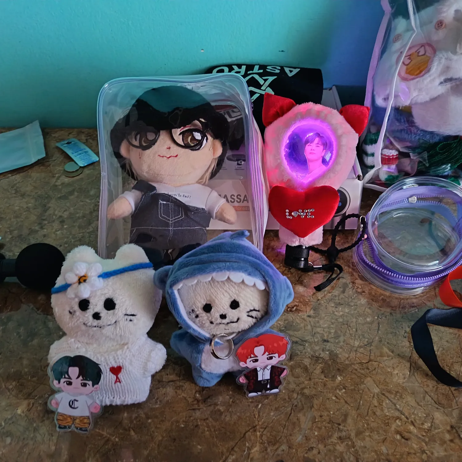 A moment captured by Moonbin (ASTRO)'s fan