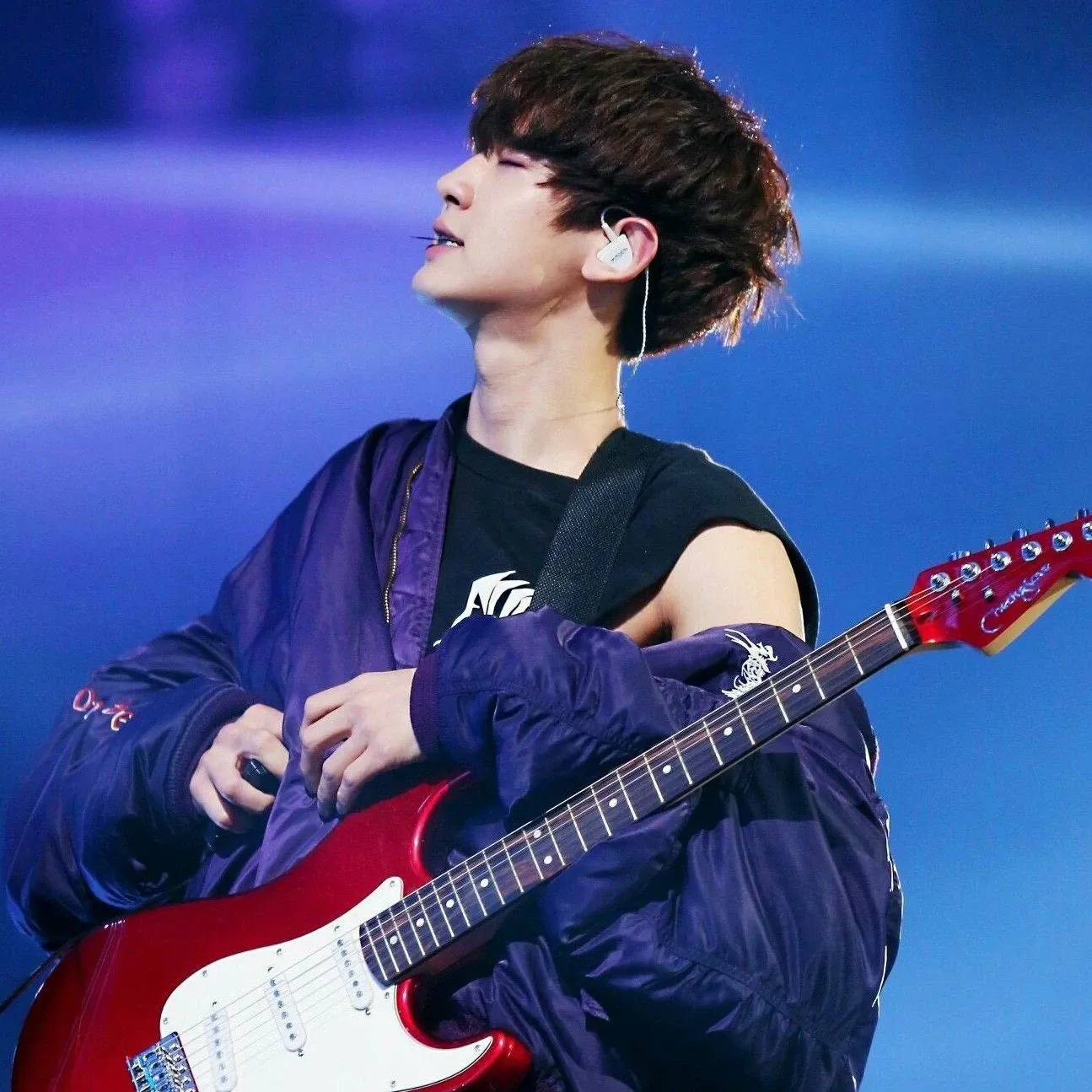 A moment captured by Chanyeol (EXO)'s fan