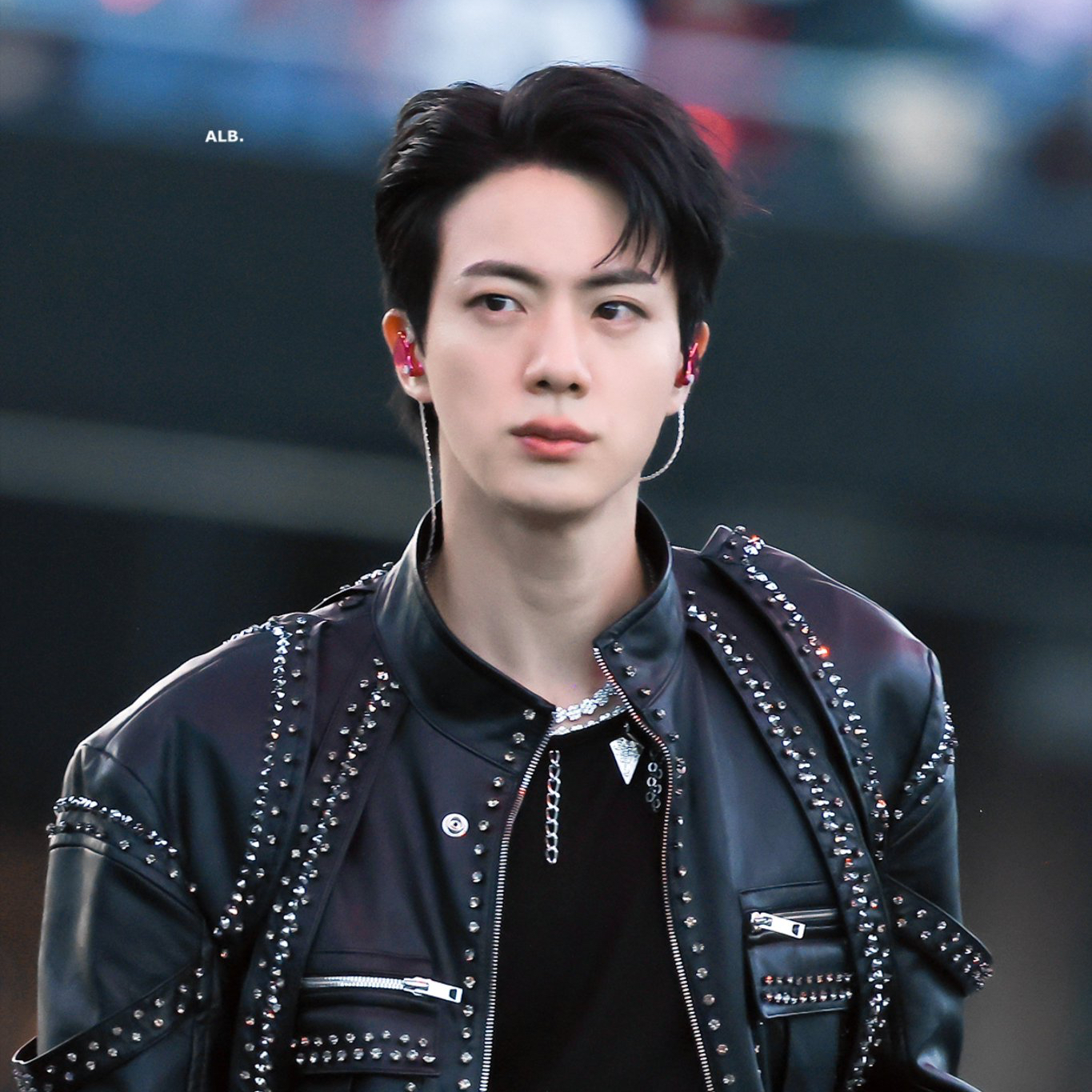 Recent activity shot of Jin (BTS)