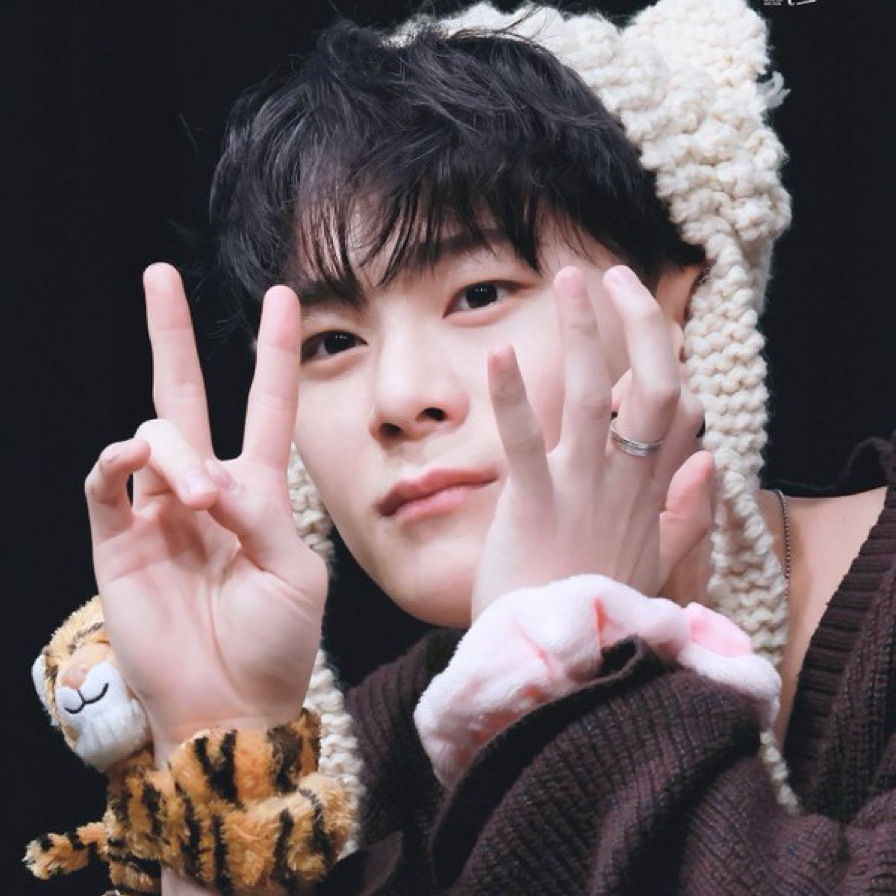 Recent activity shot of Moonbin (ASTRO)