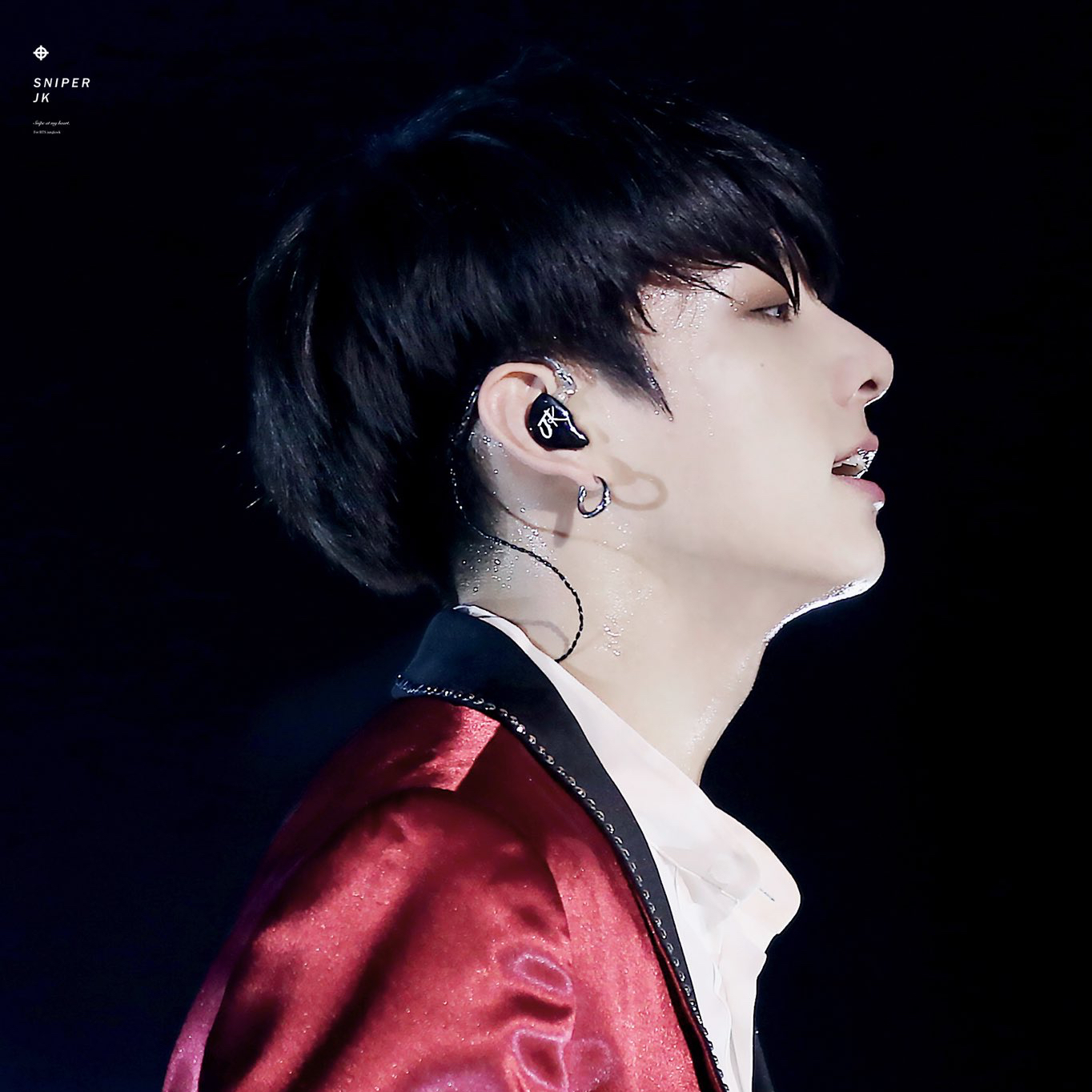 A moment captured by Jungkook (BTS)'s fan