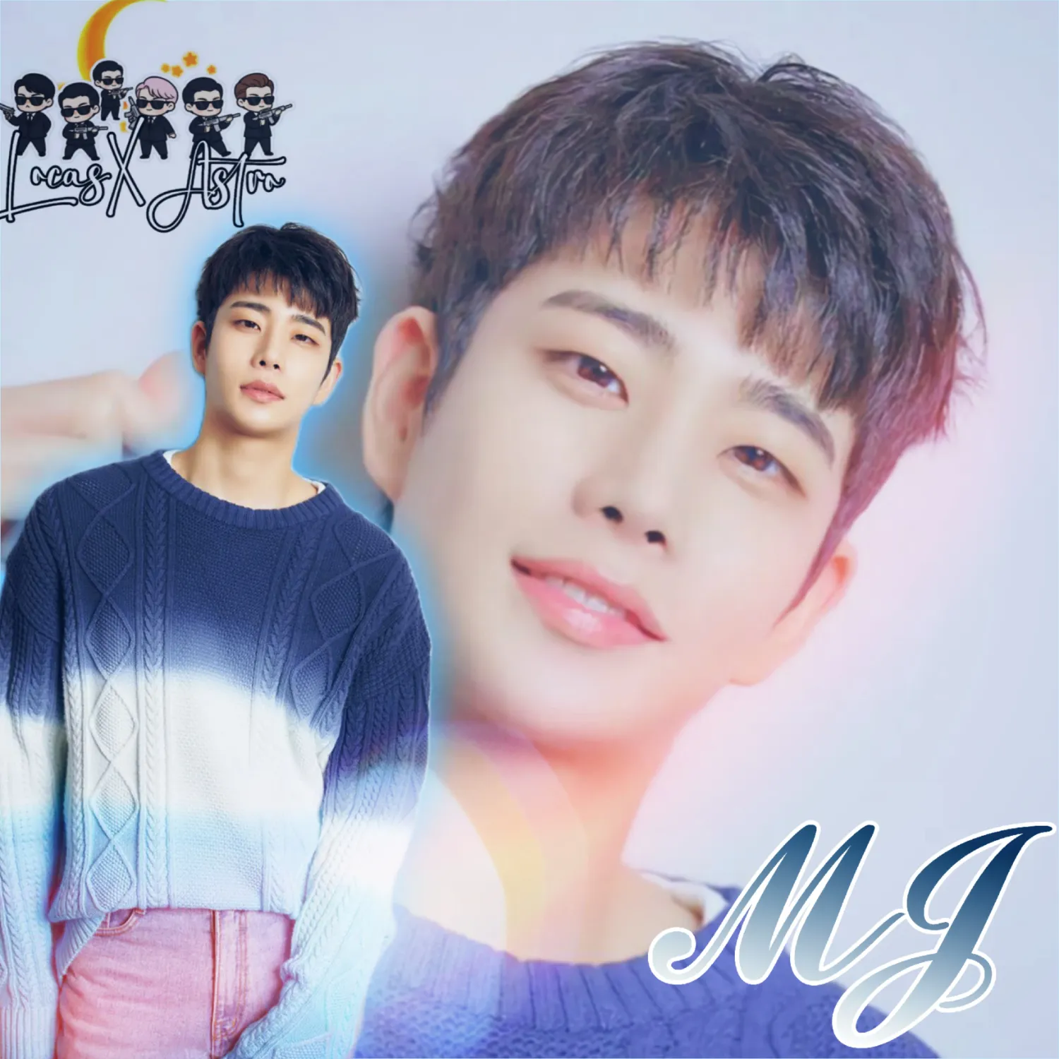 A moment captured by MJ (ASTRO)'s fan