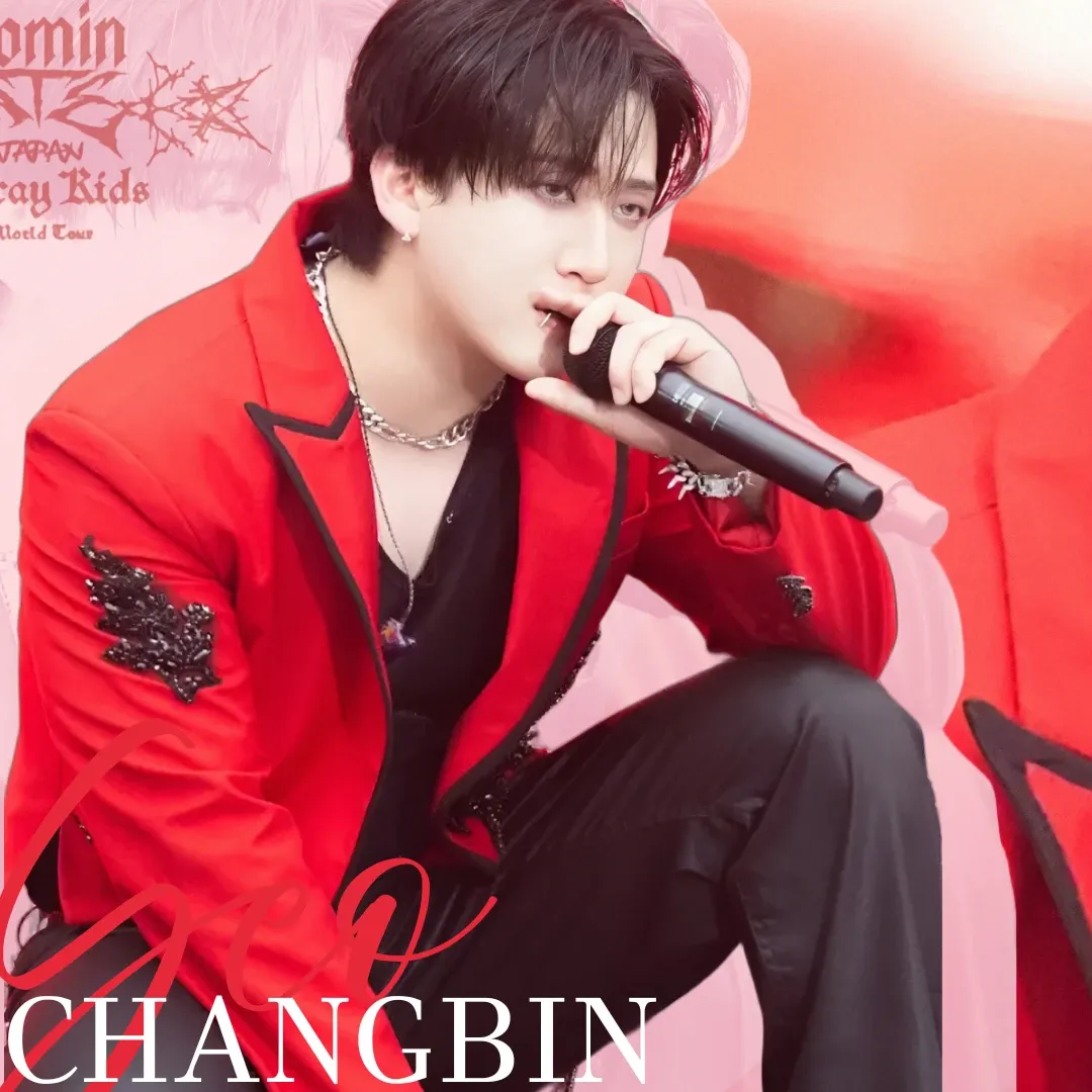 A moment captured by Changbin (Stray Kids)'s fan