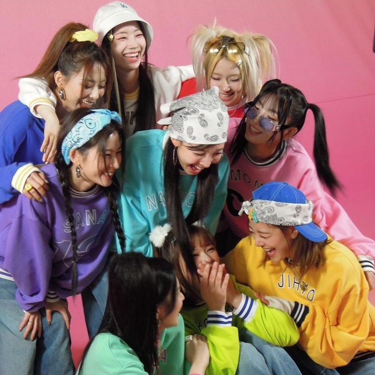 TWICE的幕後花絮