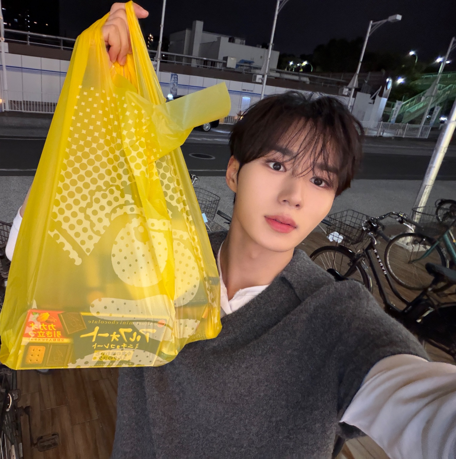 Recent activity shot of Kim Junseo (ALPHA DRIVE ONE)