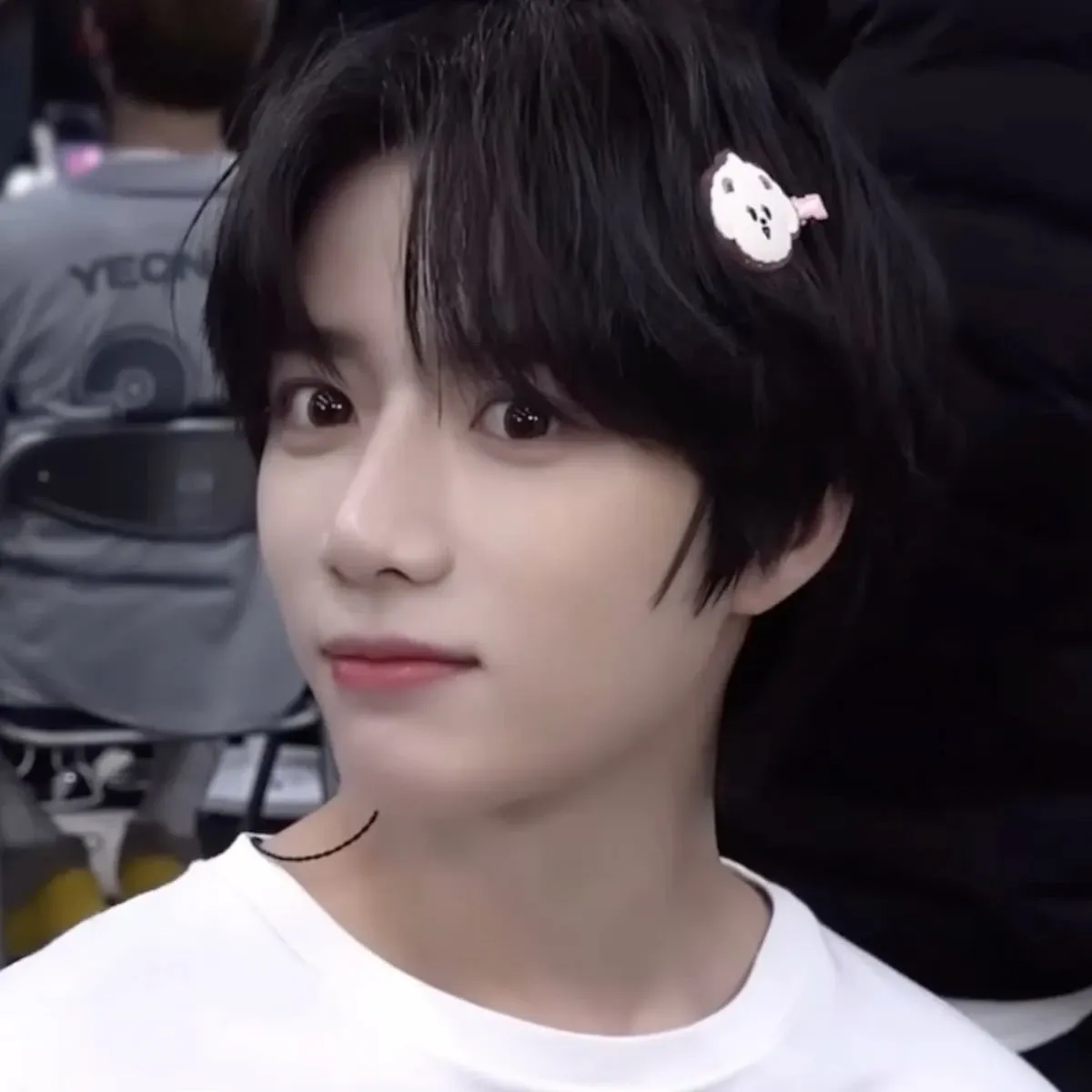 A moment captured by Beomgyu (TOMORROW X TOGETHER)'s fan