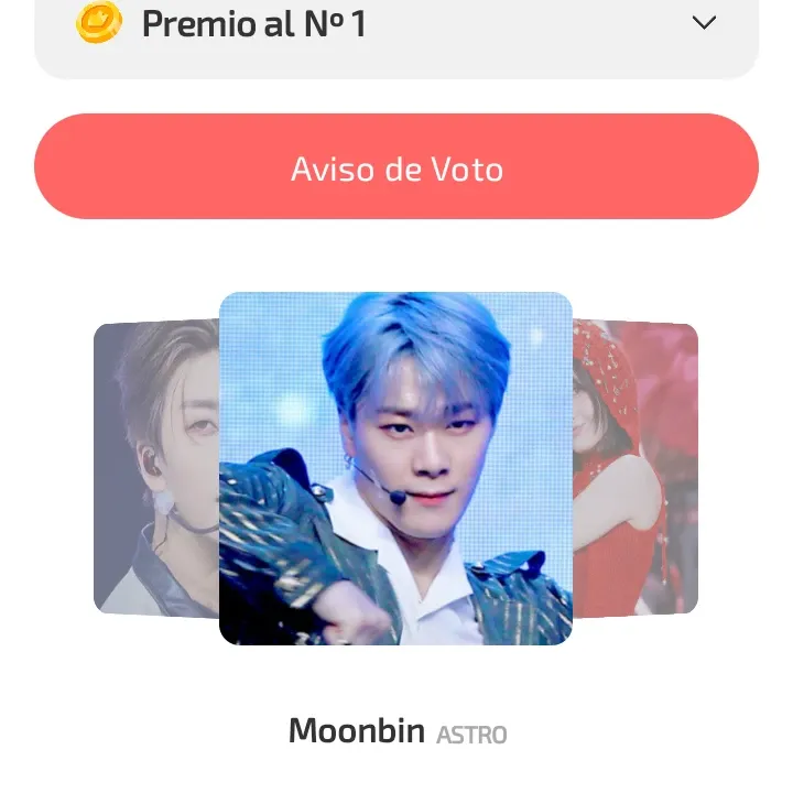 A moment captured by Moonbin (ASTRO)'s fan