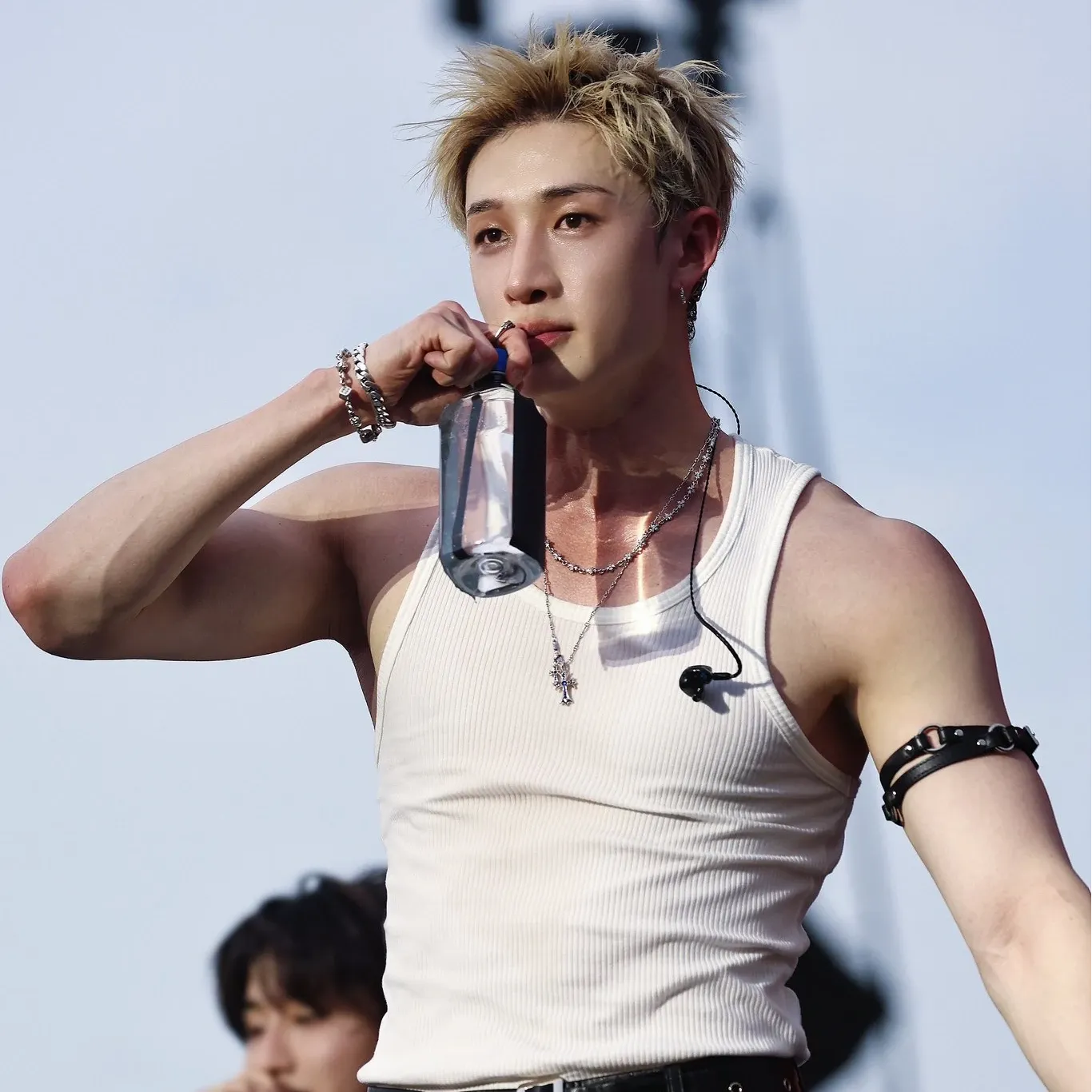 Recent activity shot of Bang Chan (Stray Kids)