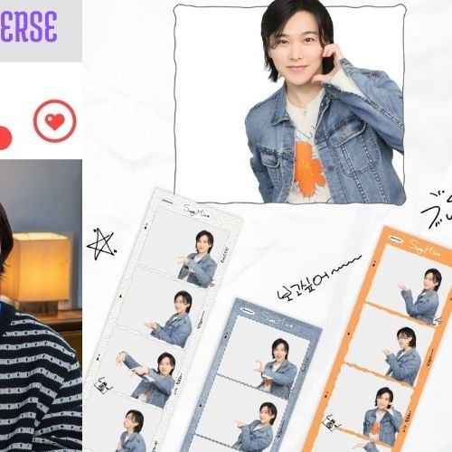 Behind-the-scenes cut of Sungmin (Super Junior)