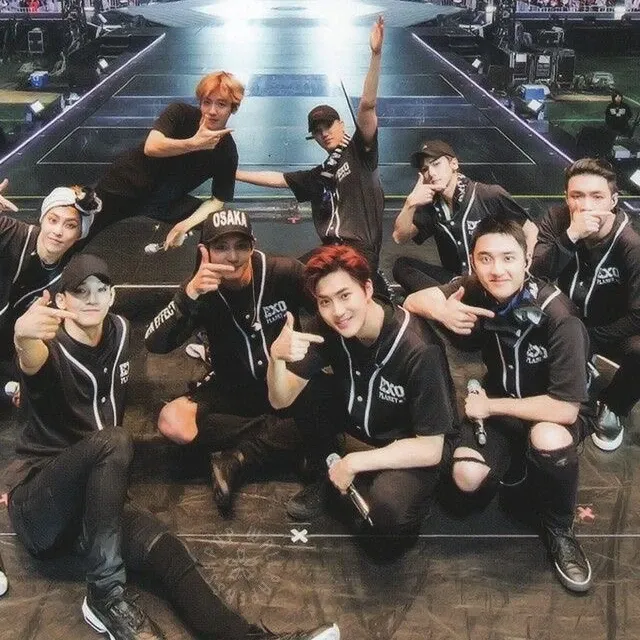 EXO의 비하인드 컷